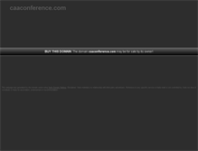 Tablet Screenshot of caaconference.com